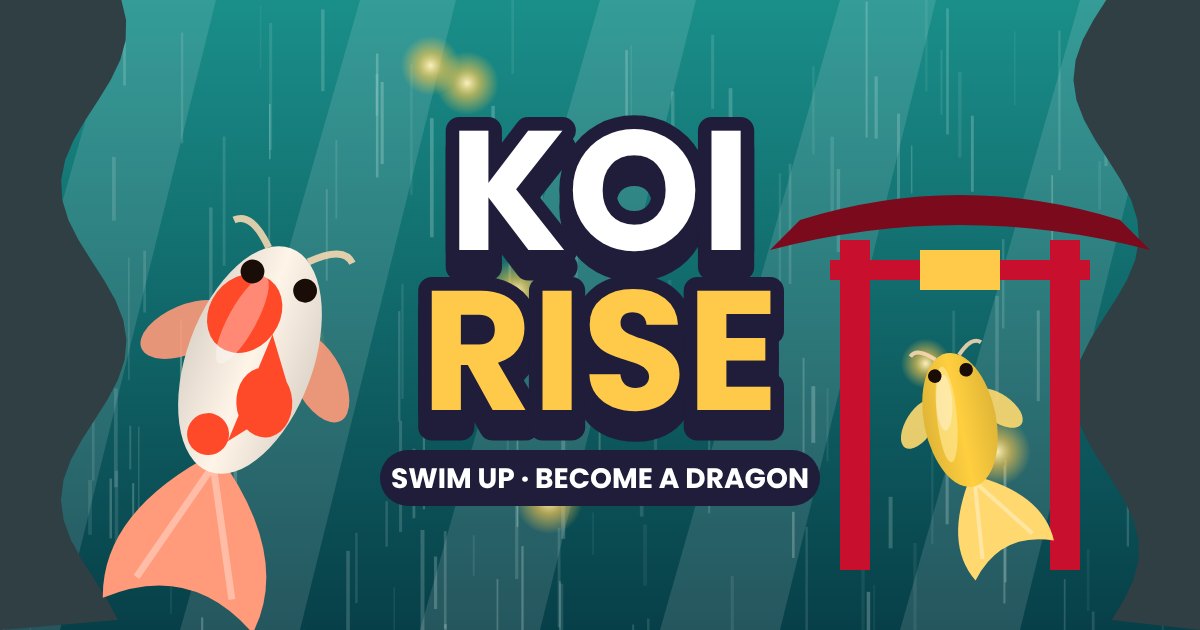Koi Rise – Swim up. Become a dragon.